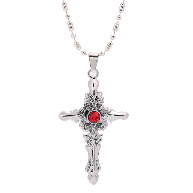 Men's necklace with cross