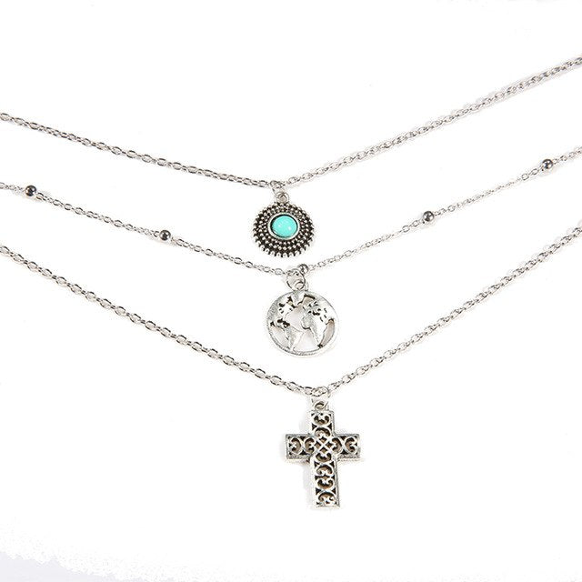 Cross Charm Necklace